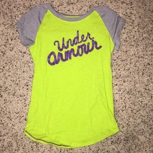 Little girls under armor t- shirt